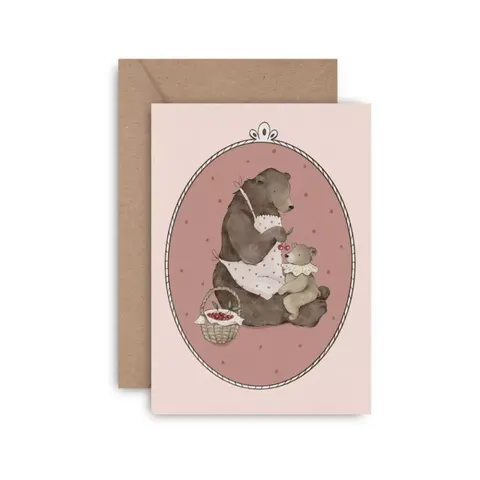Mommy Planner - Kartka na prezent dla mamy – Mommy Bear