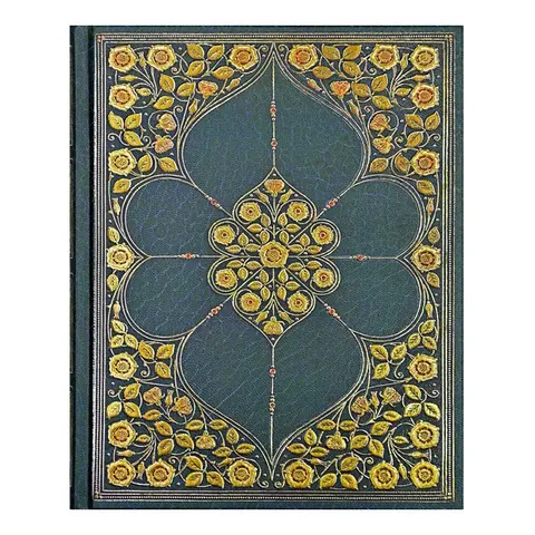 Notatnik Peter Pauper Press złocony 19 x 23 cm linie - Sąd Hampton