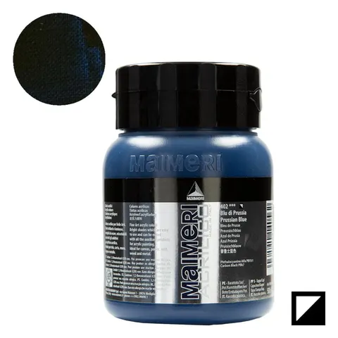 Farba akrylowa Maimeri Acrilico 500 ml - 402 Prussian blue