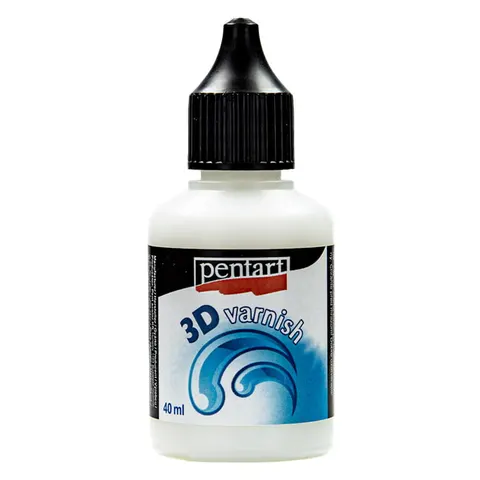 Lakier efekt 3D Pentart Varnish 40 ml