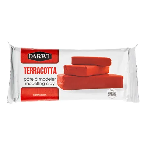 Glina, masa samoutwardzalna Darwi 1 kg - terracotta