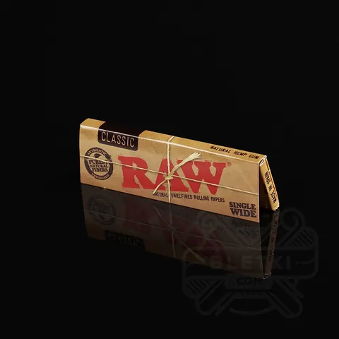 Bibułki Raw Classic Single Wide