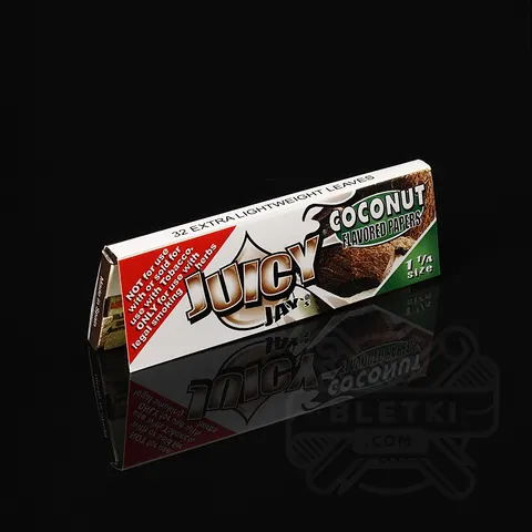 Bibułki Juicy Jay's Coconut 1 1/4