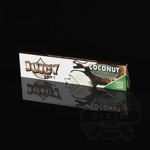 Bibułki Juicy Jay's Coconut King Size Slim