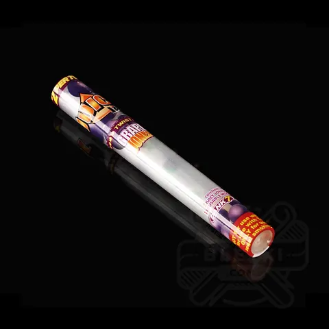 Bibułki Juicy Jay's Grape Jones 1 1/4 + drewniany ustnik