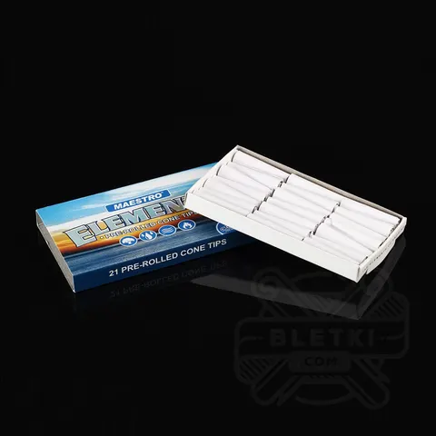 Ustniki papierowe Elements Maestro Pre-Rolled Cone Tips
