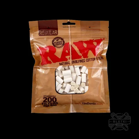 Filtry Raw Regular (200szt.)
