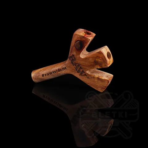 Ustnik drewniany Raw Trident Holder