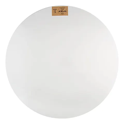 Podobrazie malarskie okrągłe Art-Ram bawełniane tondo - 80 cm