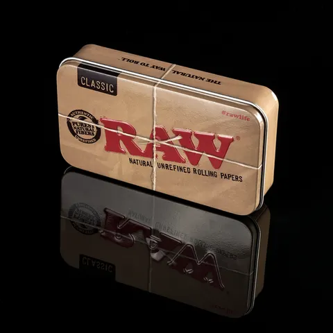 Puszka metalowa Raw Classic King Size duża