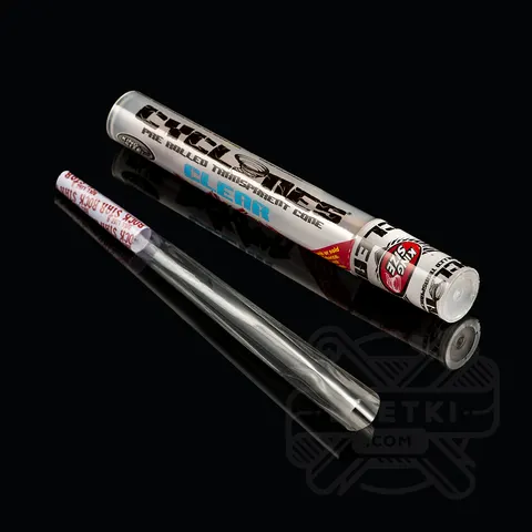Bibułki Cones Cyclones Clear Rock Star Transparent