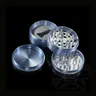 Aluminiowy młynek (grinder) Hammercraft 63mm - 4 częściowy z magnesem (błękitny)