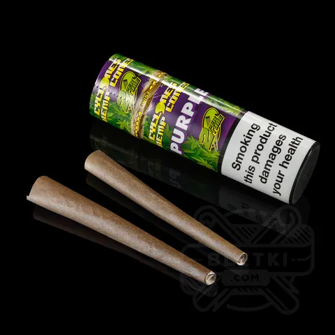 Owijki Cyclones Hemp Purple Cone Blunt 2x