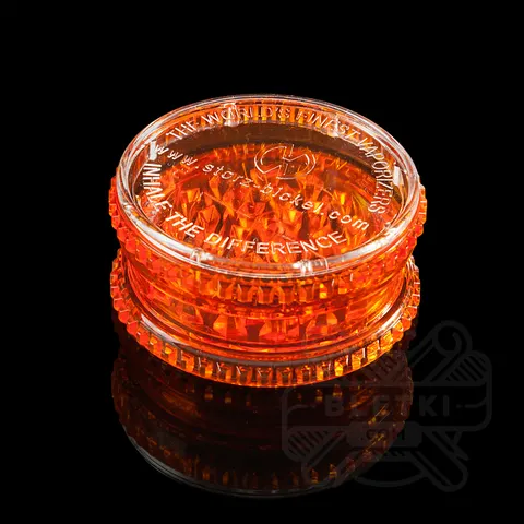 Plastikowy młynek (grinder) Storz & Bickel 56mm - 3 częściowy (pomarańczowy)