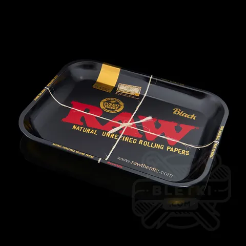 Tacka metalowa Raw Black duża - limitowana edycja