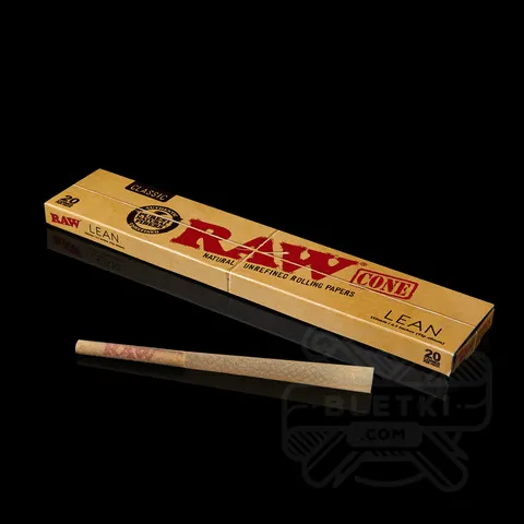 Bibułki Raw Cone Classic Lean (20 szt.)