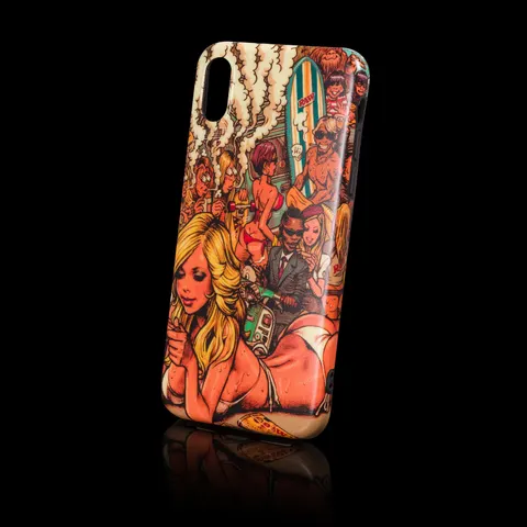 iPhone case X/XS Raw Girl on the beach