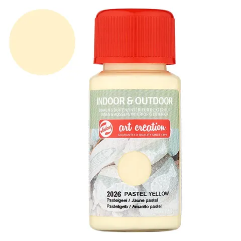 Farba Indoor & Outdoor Opaque Art Creation 50 ml - 2026 Pastel yellow