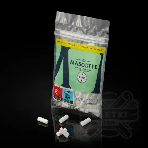 Filtry Mascotte Slim 6mm (150 szt.)