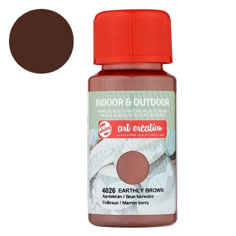 Farba Indoor & Outdoor Opaque Art Creation 50 ml - 4026 Earthly brown