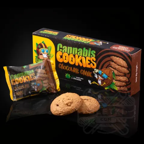 Ciasteczka konopne Cannabis Cookies CBD Chocolate Chunk