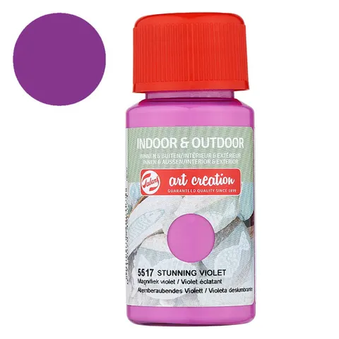 Farba Indoor & Outdoor Opaque Art Creation 50 ml - 5517 Stunning violet
