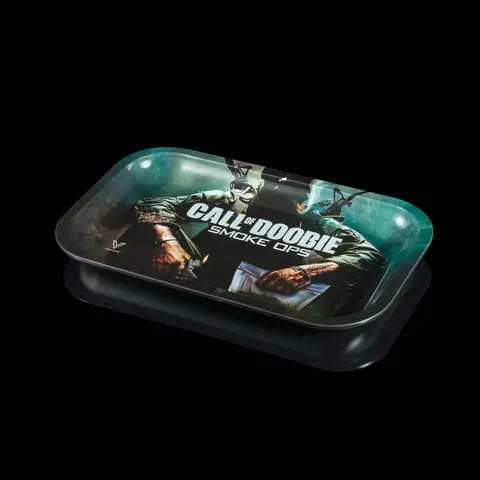 Tacka metalowa mała Call of Doobie
