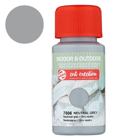 Farba Indoor & Outdoor Opaque Art Creation 50 ml - 7506 Neutral grey