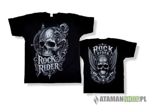 Koszulka Rock Rider czaszka
