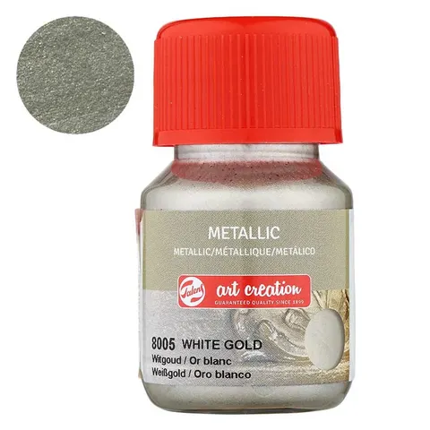 Farba Metallic Art Creation 30 ml - 8005 Białe złoto