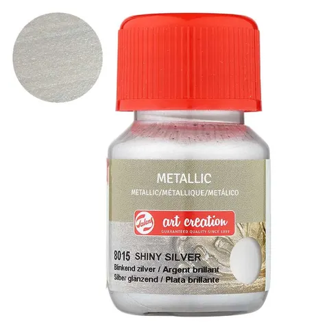 Farba Metallic Art Creation 30 ml - 8015 Błyszczące srebro