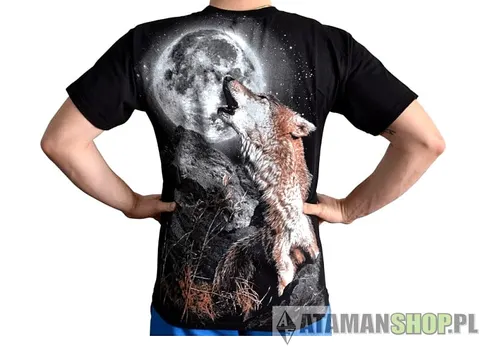 Koszulka sport wilk mountain wolf