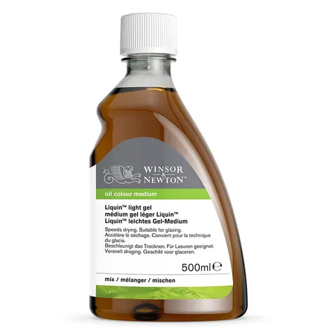 Medium do farb olejnych Liquin light gel Winsor & Newton - 500 ml