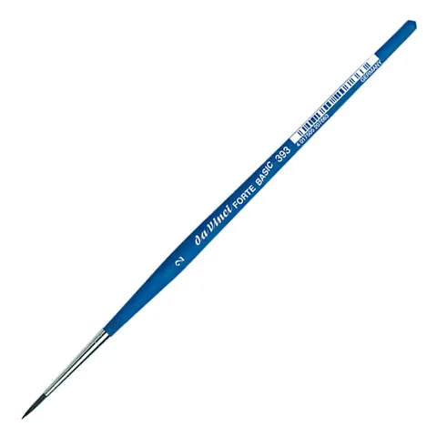 Pędzel syntetyczny da Vinci Forte Basic seria 393 - okrągły - rozm. 2