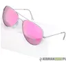 Okulary przeciwsłoneczne pilotki Aviator pinke mirror