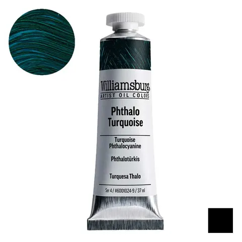 Farba olejna Williamsburg Artist Oil Colors 37 ml - 1024 Phthalo Turquoise