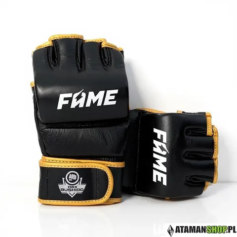 Rękawice FAME MMA ze skóry naturalnej