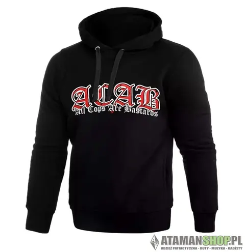 Bluza uliczna ACAB z kapturem