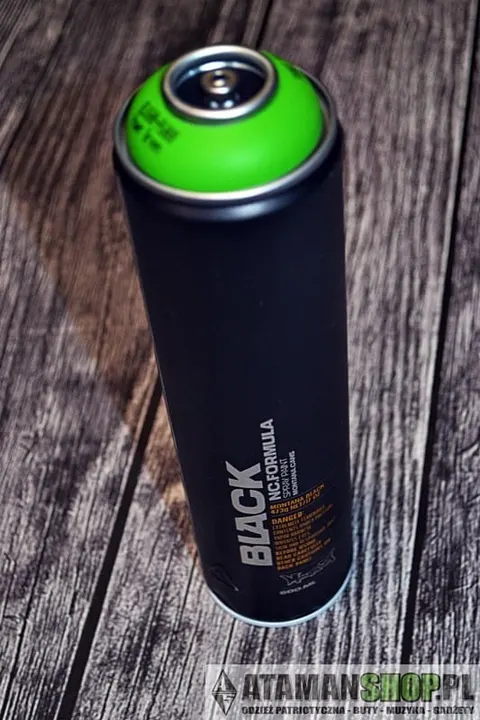 MONTANA farba BLACK BLK600-P6000 Power Green