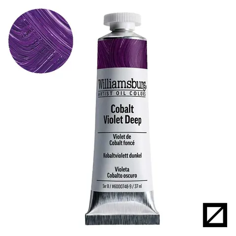 Farba olejna Williamsburg Artist Oil Colors 37 ml - 0748 Cobalt Violet Deep