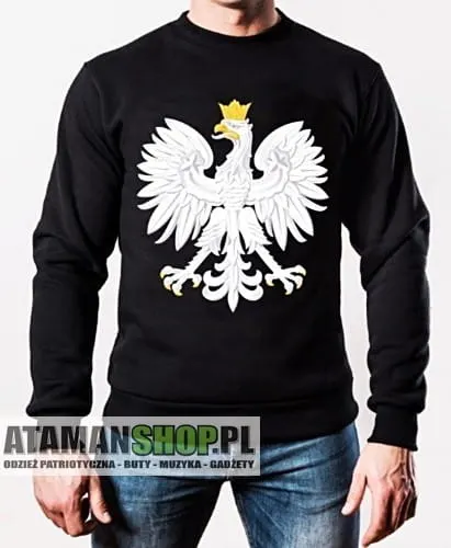 Bluza Patriotyczna bez kaptura Polska orzek POLAND