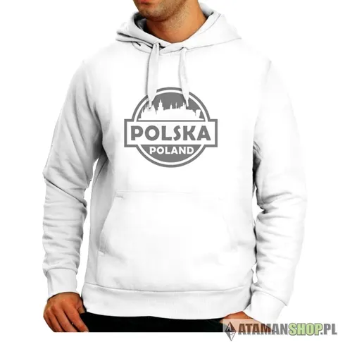 Bluza biała patriotyczna Polska Polnad City