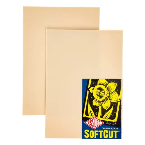 Płyta do linorytu linoleum ESSDEE SOFTCUT 30 x 42 cm - miękka