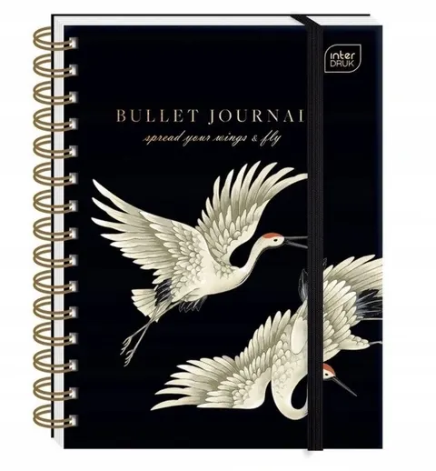 ORGANIZER NA SPIRALI BULLET JOURNAL BIRDS A5/224 INTERDRUK
