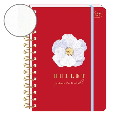 Notatnik Bullet Journal Interdruk Garden - A5, 240 ark., spirala