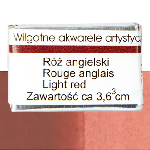Farba akwarelowa Karmański kostka S1 - 367 Róż Angielski