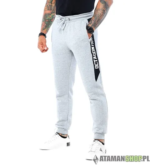 Spodnie dres octagon fight wear szare