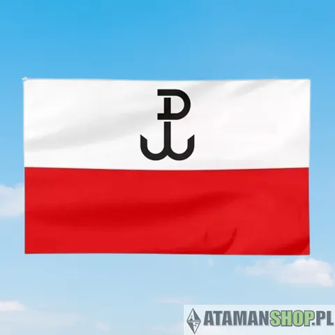 Flaga Polski Walczącej 300x150 małe logo