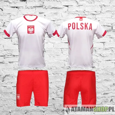 Komplet strój piłkarski polska