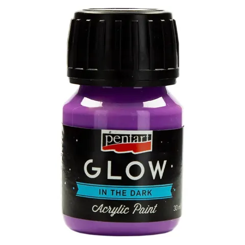 Farba fosforyzująca Glow Pentart 30 ml fioletowy
